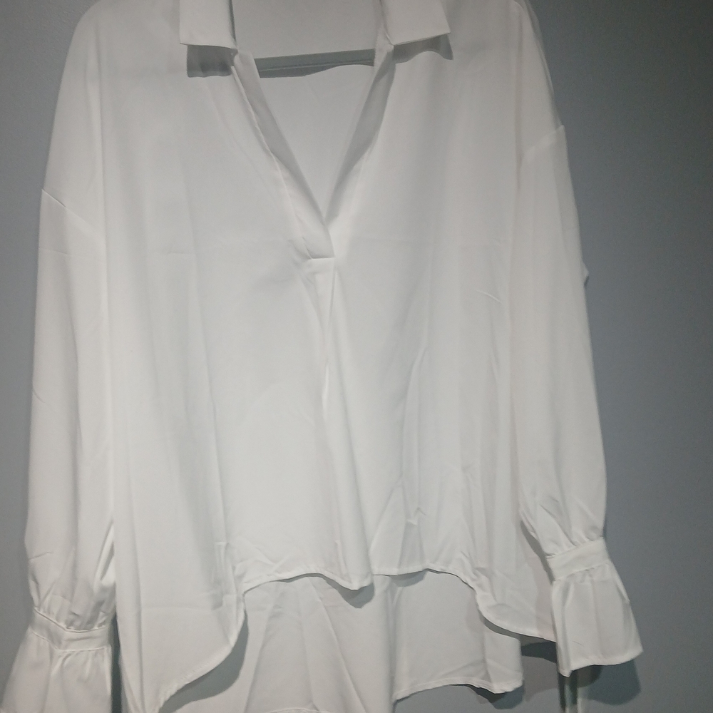 No Boundaries White Women's Blouse